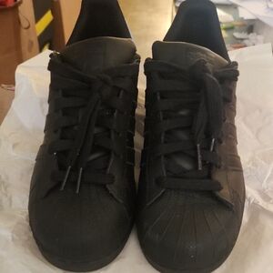 Black On Black Adidas Sneakers